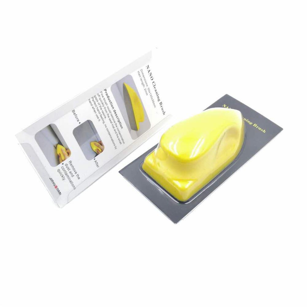 Nano Cleaning Brush Car Felt Washing Tool For Car Leather Seat Auto Care Detailing Auto Interior Cleaning Brush