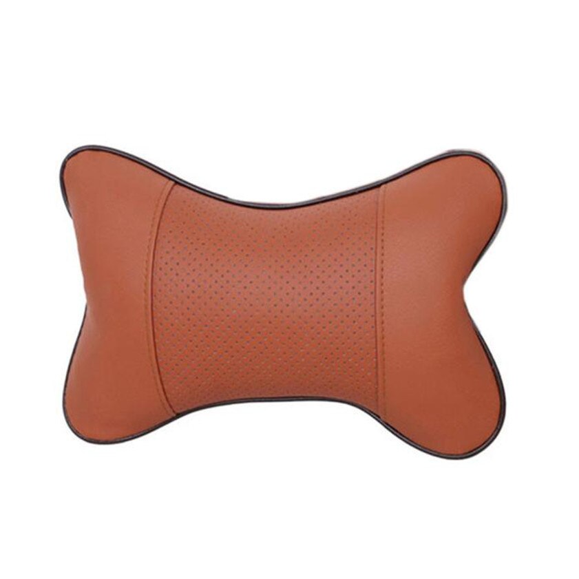 de coche de 1 unidad asiento de coche cojín reposacabezas para Cabeza y Cuello reposacabezas almohada almohadilla accesorios de coche de: Brown