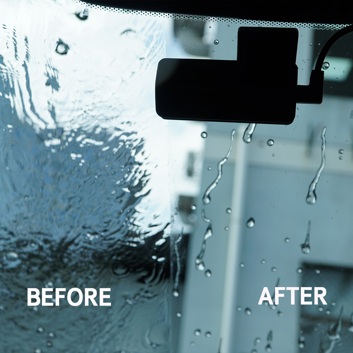 Vattenavvisande spray anti-regnbeläggning för bilglas hydrofob anti-regn flytande bil vindruta spegelmask  g2 clarepel