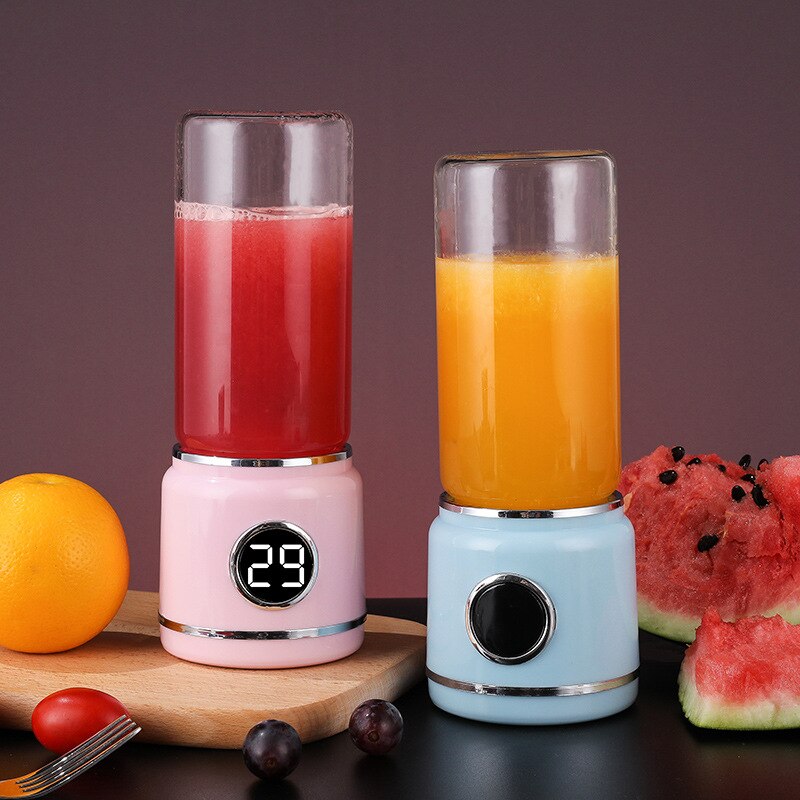Portable Usb Electric Juicer Blender Mini Mixers Juicers Fruit Extractors Food Milkshake Multifunction Sports Bottle Juicing C