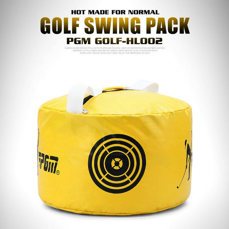 Golf Swing Trainer Bag Golf Power Impact Swing Aid Bag Practice Training Smash Hit Strike Trainer Exercise Package