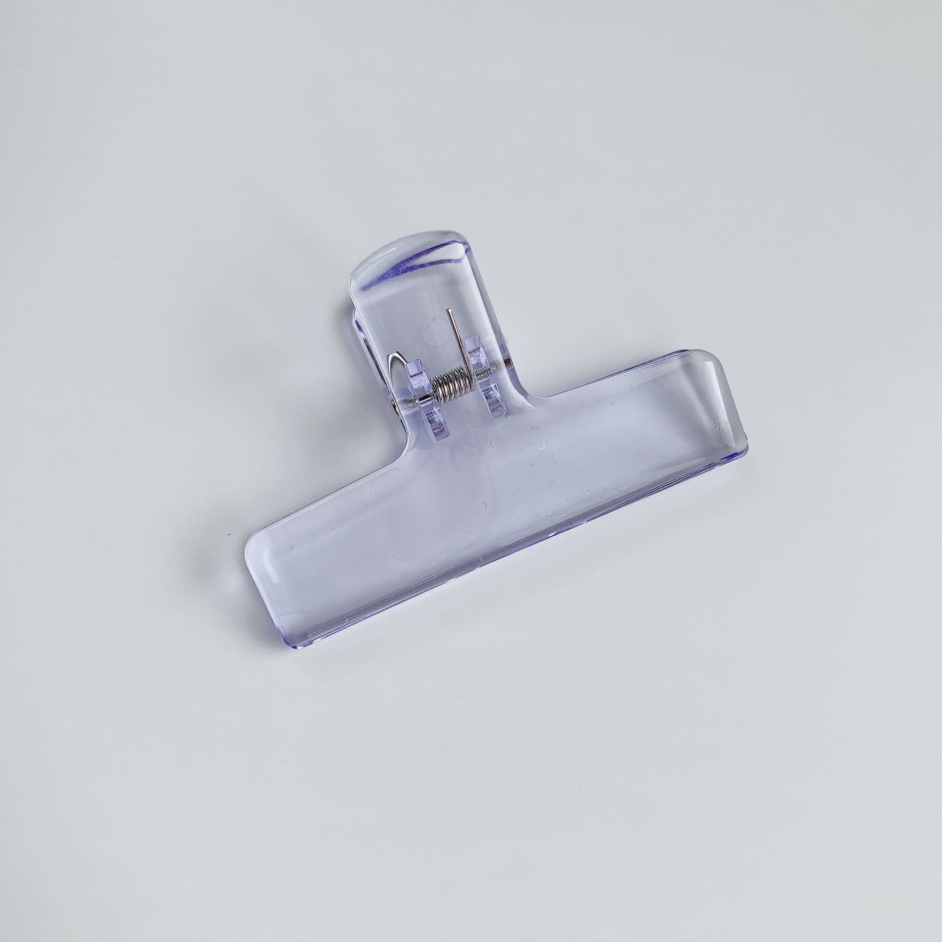 Clips de carpeta transparentes Ins, Clips de papel Kawaii, documentos de archivo, Clips para billetes, marcapáginas, soporte de página de índice, suministros de encuadernación de oficina: Azul marino