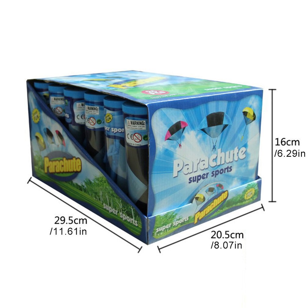 Creatieve Casual Soldier Hand Gooien Parachute Kinderen Educatief Speelgoed Outdoor Grote Hoogte Parachut Sport Parachute Spel
