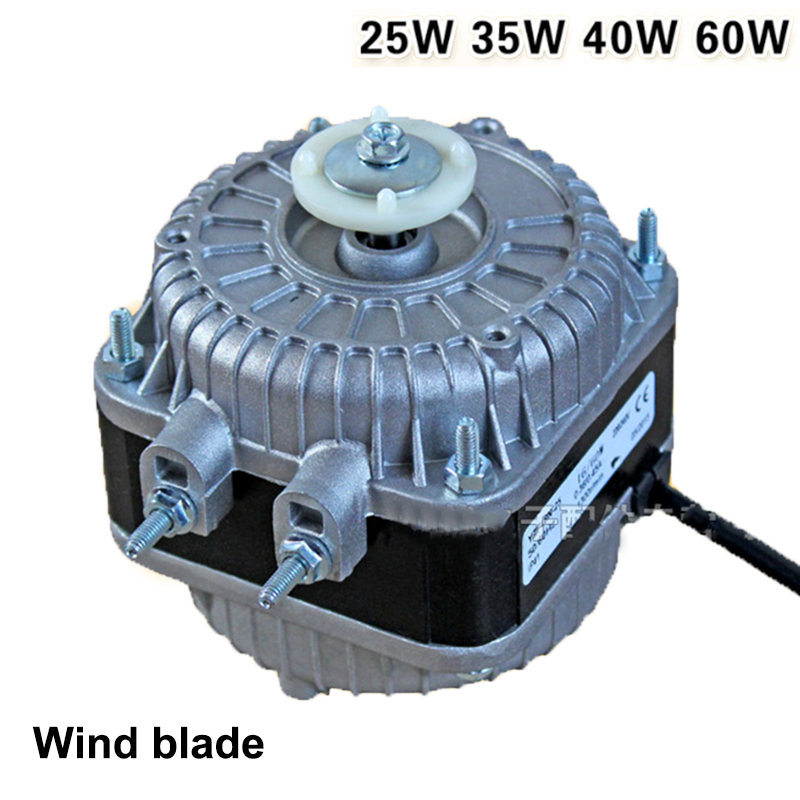 Refrigerator Freezer Cooler Cooling Fan, Condenser Motor, Pole Asynchronous Fan 25W35W40W60W