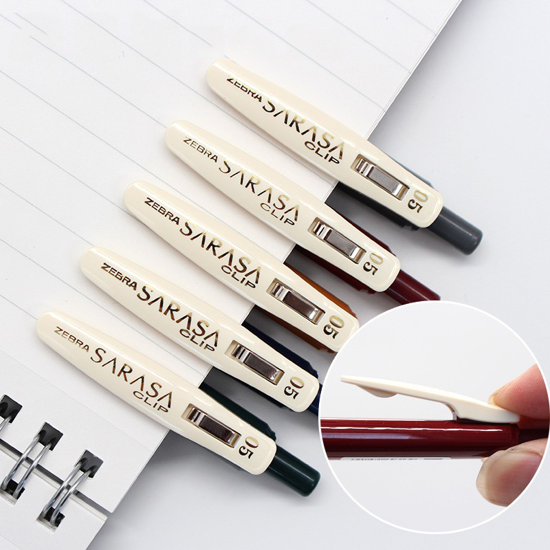Zebra JJ15 Sarasa Gel Pen - 0.5mm Schrijf Punt - Intrekbaar - Sneldrogende Inkt voor Notitieboekjes & Tekenen