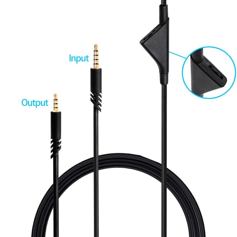 Replacement Cable for Astro A10 A40 A30 Headsets with 3.5mm jack