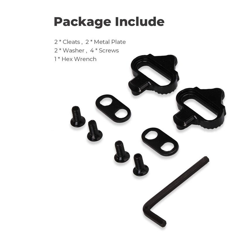 Mountainbike Spd Pedalen Spd Cleats Voor Weg Fietsen Schoenen Indoor Fietsen Cleat Set Compatibel Met Shimano