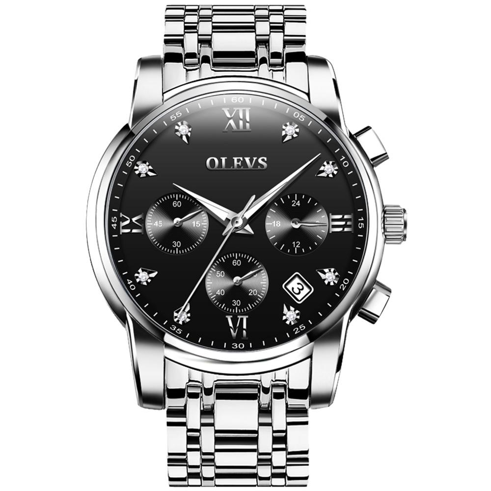 Montre de luxe pour hommes, de luxe, en or, 18k