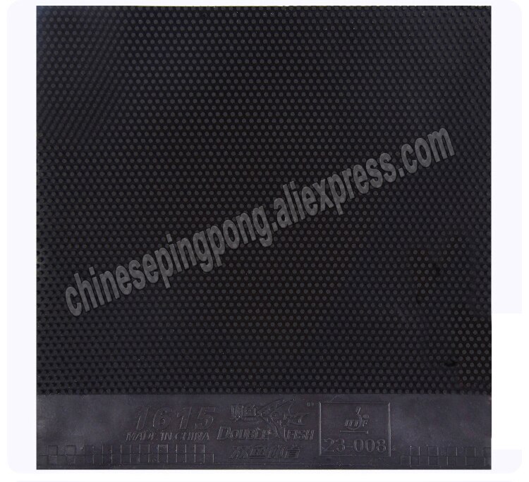 double fish 1615 monster table tennis rubber OX no sponge type to make strange rute racket game ping pong game