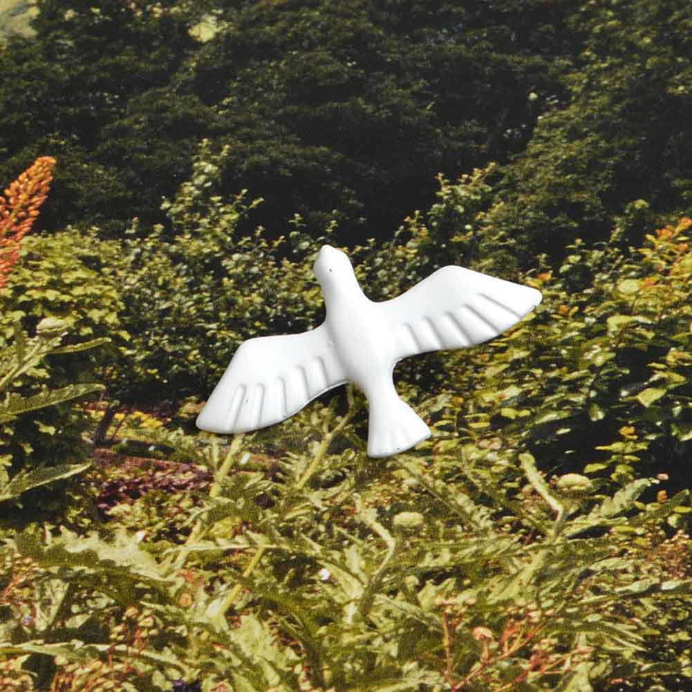 1PCS Chinese Jewelry Retro Simple White Pigeon Brooch, Exquisite Little Animal Collar, Male And Female Jewelry Whole