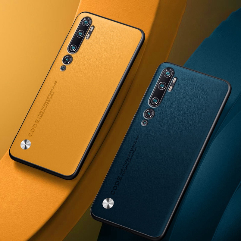 Ylellinen pu-nahkakotelo xiaomi mi note 10 pro note 10 -puhelimelle, mattapintainen silikonisuojus xiaomi mi  cc9 pro -puhelimelle