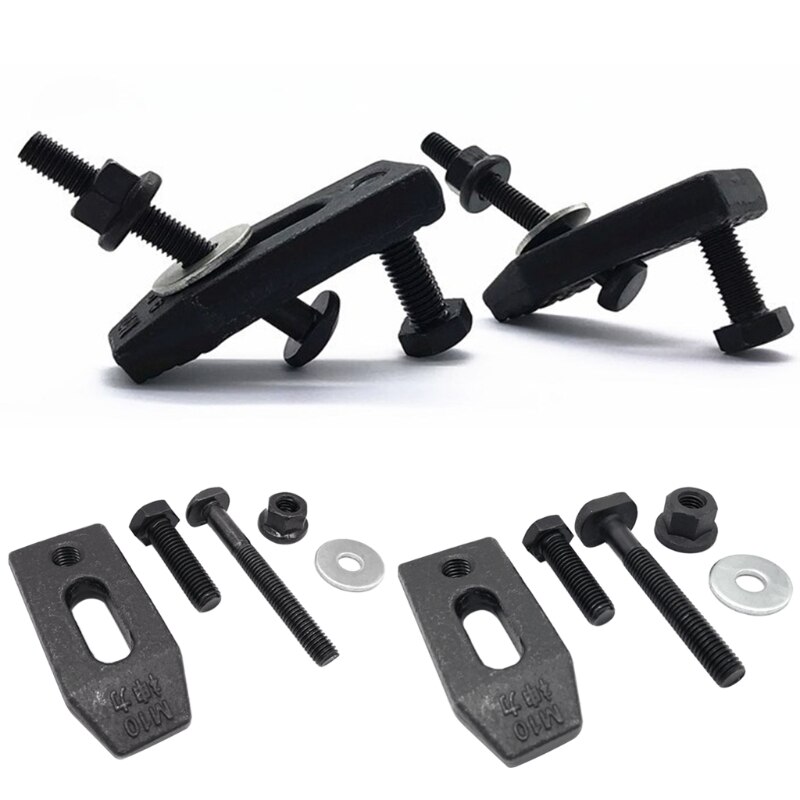 M8/M10 Milling Engraving Machine Parts Pressure Plate Clamp Fixture Plate for T-slot Working Table