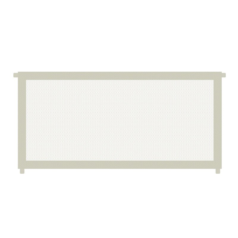 Hek voor huisdieren om te voorkomen dat honden de slaapkamer binnenkomen om honden te bewaken: Wit