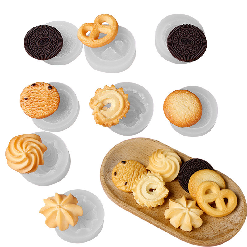Stampo per biscotti strumento di cottura in silicone accessori per la cottura fai da te strumenti per la decorazione di torte stampi per torta al cioccolato stampo per candele creativo pasticceria