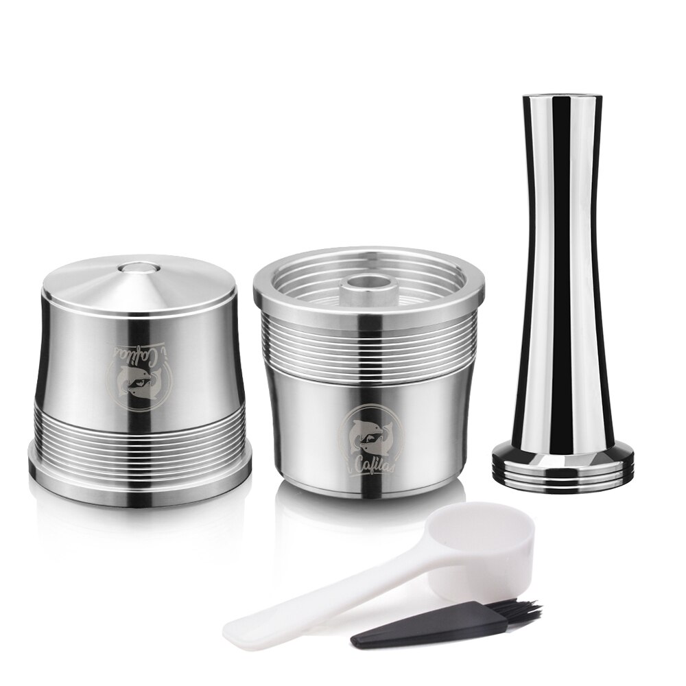 ICafilas cápsula de café reutilizable para illy X7.1 illy Y5 Mahine filtro de cafetera recargable de acero inoxidable