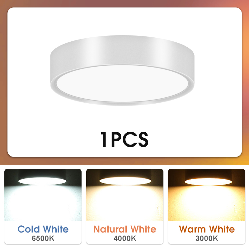 LED Spot Downlight Led Plafondlamp 10/15/25W Opbouw Downlights Dunne Opvouwbare Spotlight voor Woonkamer Spots Plafond
