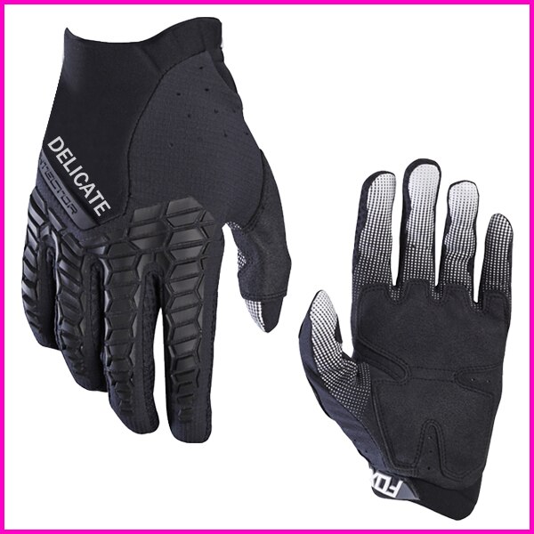 Delicate Fox Scooter MTB Bike Mountain Bicycle Glove MX Pawtector Motorcycle Black Gloves