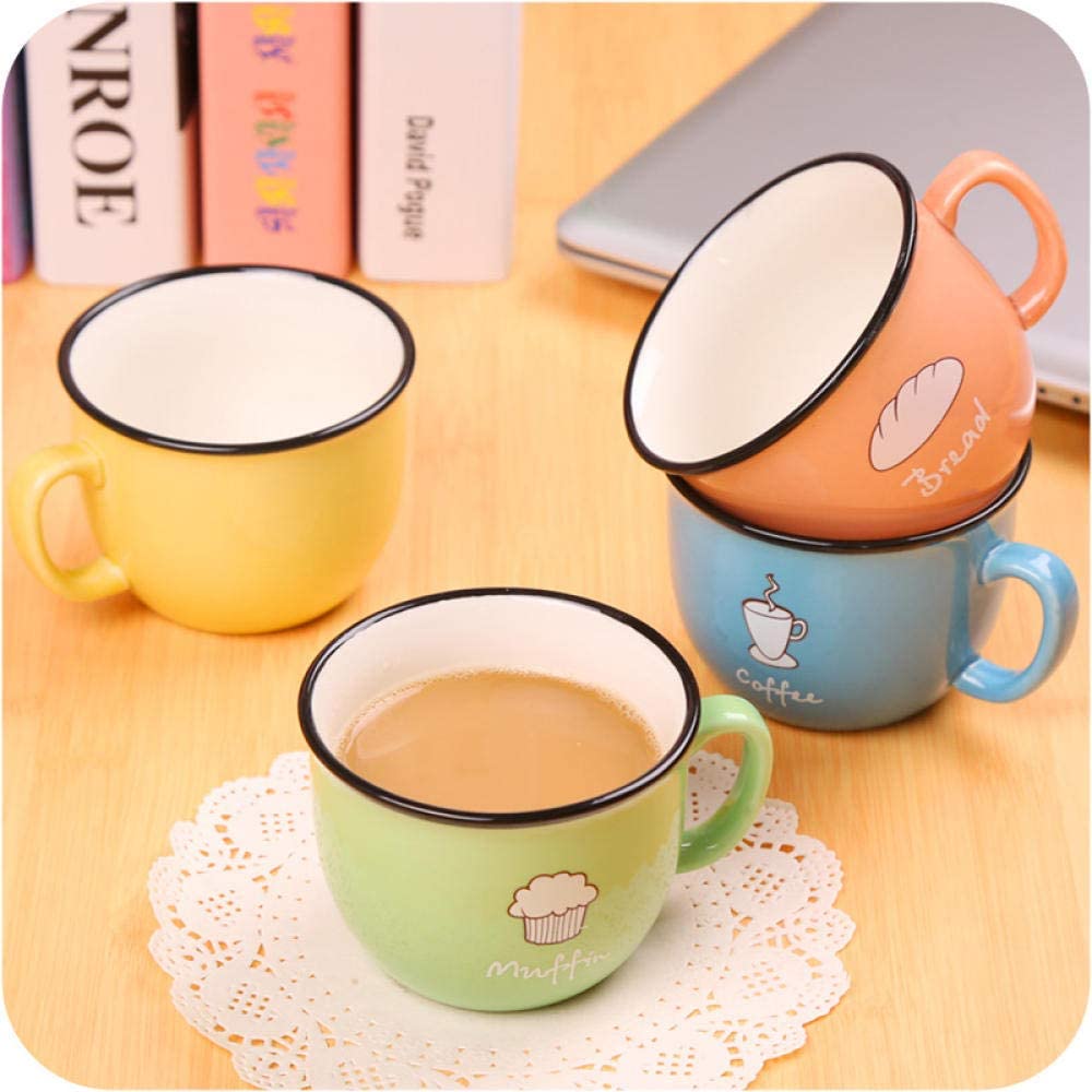 Zakka krus slik farve keramisk kaffe mælk morgenmad kop