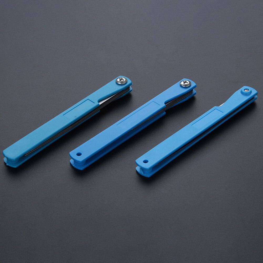 Measurement Height Limit Gauge Tools 17 Blade Thickness Tappet Valve Feeler Gauge Set Wood Measure Ruler Profile Marking Tool