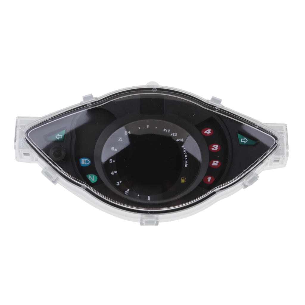Motorfiets Digitale Motor Tach Urenteller Toerenteller Gauge Inductieve Display Voor Motorfiets Motor Marine Dc 12V Batterij