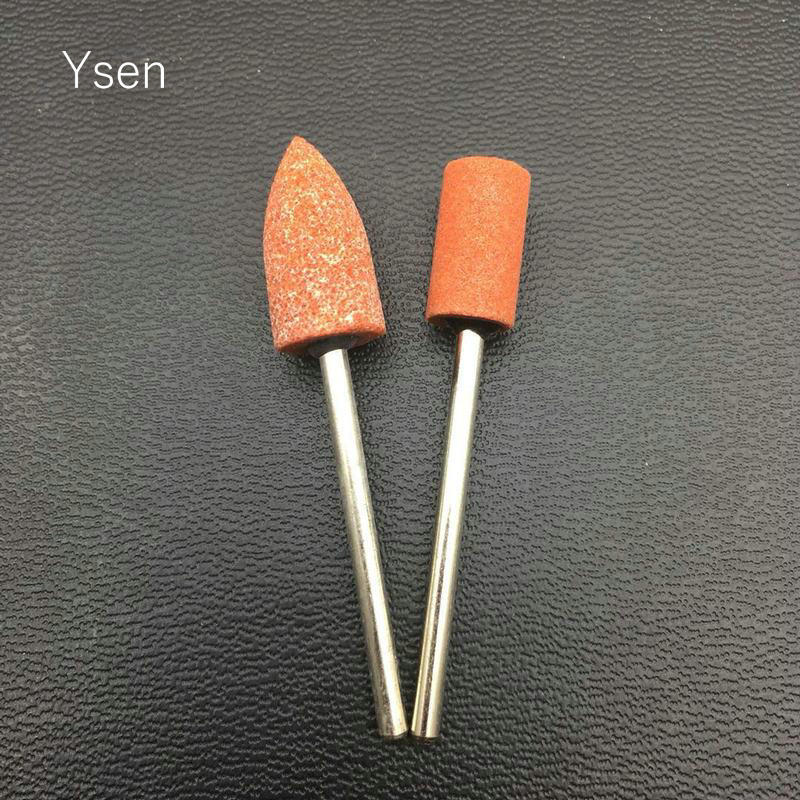Brocas elétricas para unhas, pedra de cerâmica, 100, fresas, cortador para máquina de manicure, acessórios, brocas para unhas, pedicure, ferramentas