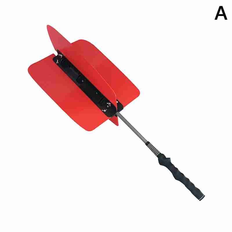 Golf trainer Rubber and Stainless Steel Golf Warm-up Swing Stick Power Fan Practice Pinwheels Wind Resistance Trainer: A