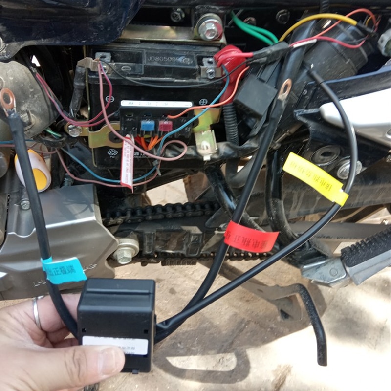 12V 2pcs Wireless Remote Control Motorcycle Battery Disconnect Cut Off Isolator Master Switches Universal