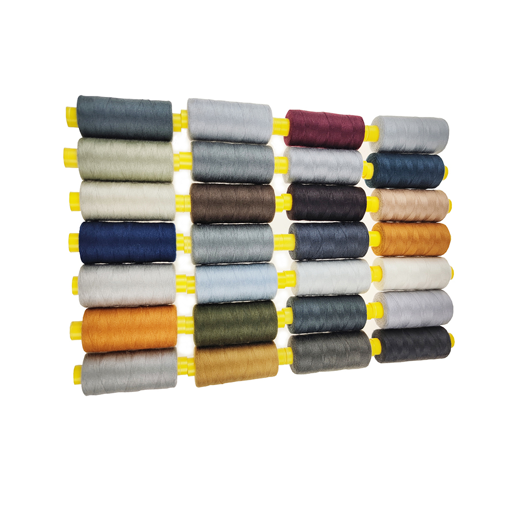 Sanbest Spun Polyester Sewing Thread 500 Meters 40s/2 High Speed Hand Stitching Sewing Machine Overlocking Threads Home: Sewing A Set