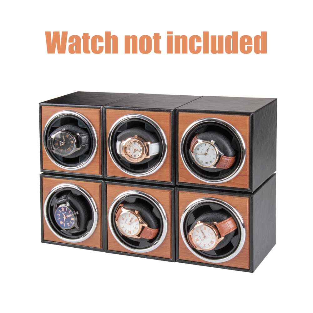 Accessoires Motor Shaker Professionele 3 Rotatie Modus Single Horloge Winder Horloge Super Rustig Pu Leather Organizer