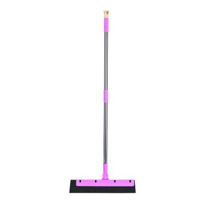 Magische bezem magische stofvrije schraper dubbelzijdige glaswisser wisser badkamer vloertegel schraper: Paars 