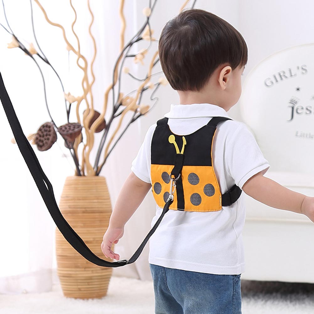 Assistent Trekkabel Reizen Anti Verloren Handvat Outdoor Veiligheid Harnas Kinderen Leash Baby Beschermende Wandelen Verstelbare Riem: Black