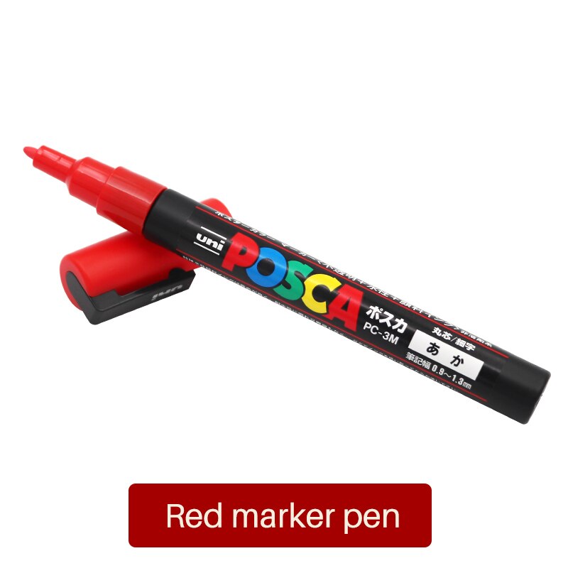 1Pc Queen Bee Marker Plastic Bijenteelt Mark Pen 5 Kleuren Optioneel Niet Vervagen Bee Identificatie Apparatuur Bijenteelt Gereedschap: Rood