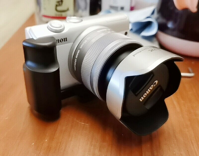 Trépied pour appareil photo numérique Canon EOS M100 M200, support de plaque en L à dégagement rapide avec poignée