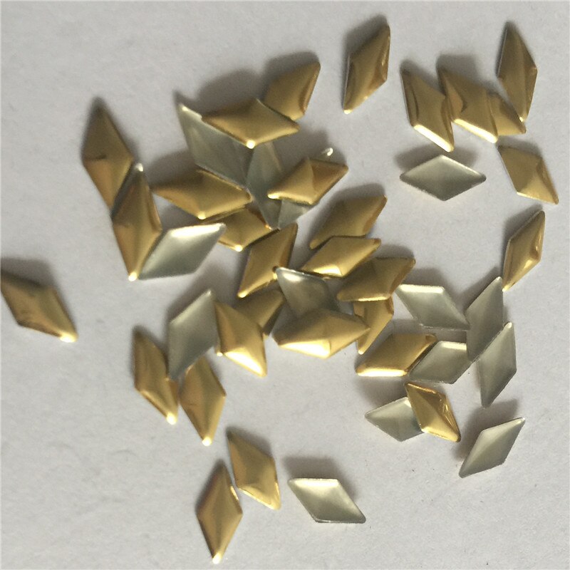 4*8mm/6*12mm gold/silver/color mixed aluminium Hot... – Grandado