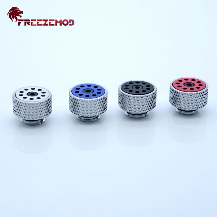 Freezemod adjustable automatic exhaust valve computer pc water cooler fitting water tank silver body. HPQF-S1B