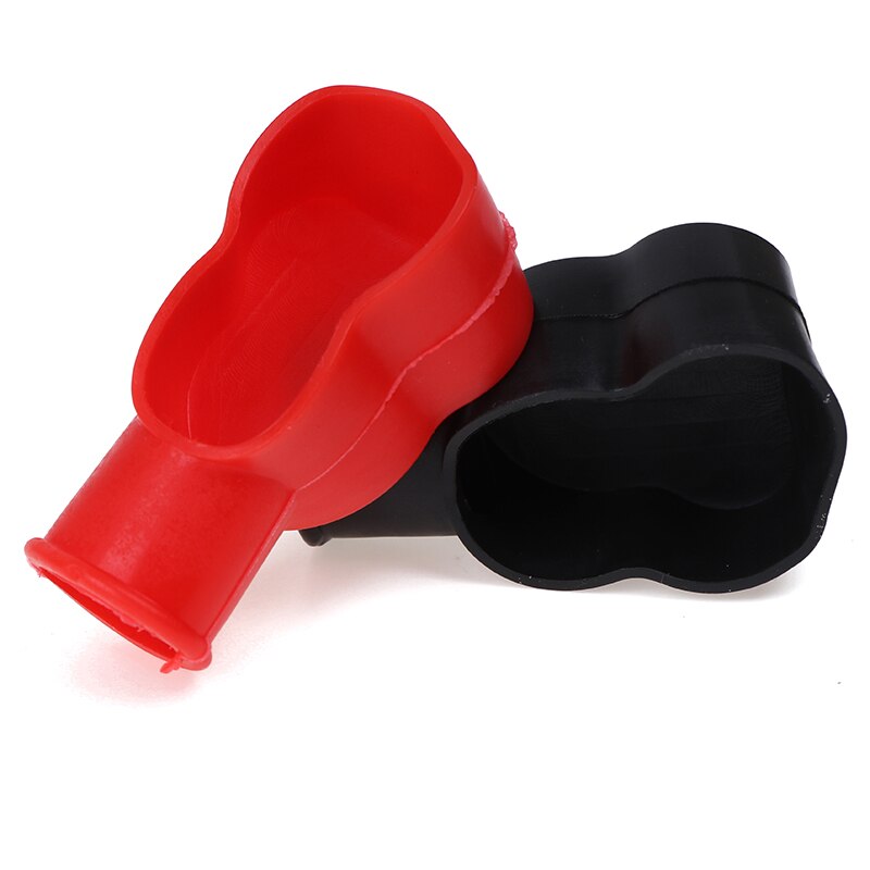 Tapa de Terminal de batería Universal para coche, Protector de terminales negativos y positivos, 2 uds., baterías de repuesto, accesorios para coche