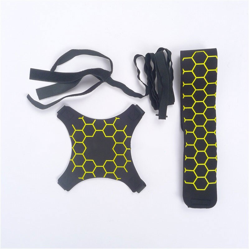 Football training belt, football sports aid equipment 5 adjustable football ball solo kick practice belt 4 fits football ball size e 3: Color b