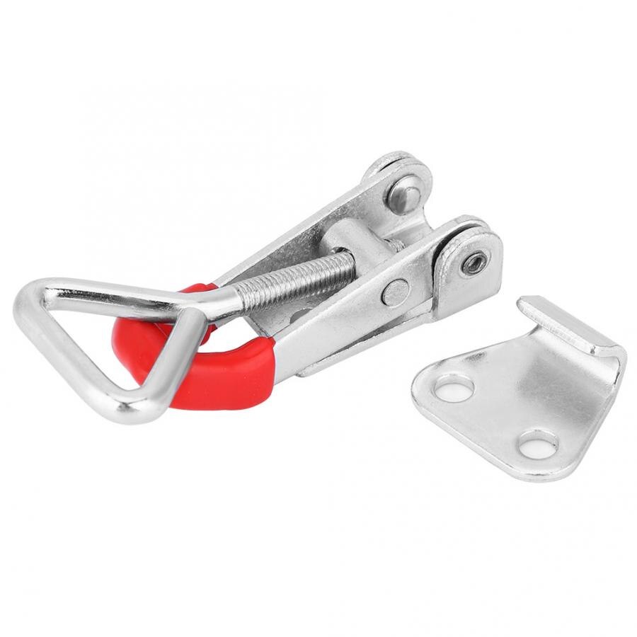clasp lock 304 Stainless Steel Adjustable Hasp Tool Box Cabinet Toggle Latch Catch Buckle hardware furniture