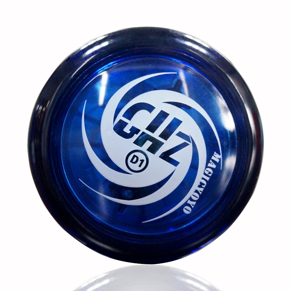 Magic YOYO D1 2A--GHZ YOYO Metal bearing Suitable for beginners Toys Special Props diabolo juggling 10 strings as