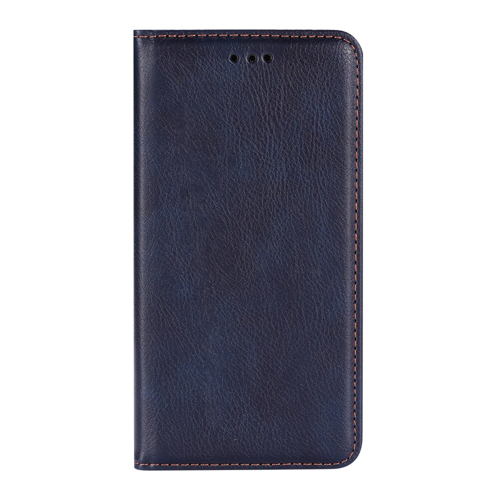 Schokbestendig Case Voor Oppo A9 Flip Case Telefoon Back Cover Voor Oppo A9 A11x Portemonnee Mobiele Telefoon boek Coque: blue