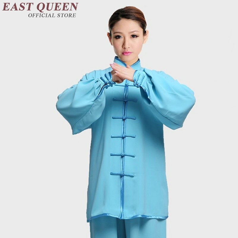 Uniforme de Tai chi pour hommes et femmes, vêtements wutang de tai chi, costume de tai chi chinois traditionnel, vêtements de taiqi AA858: 4 / XXL