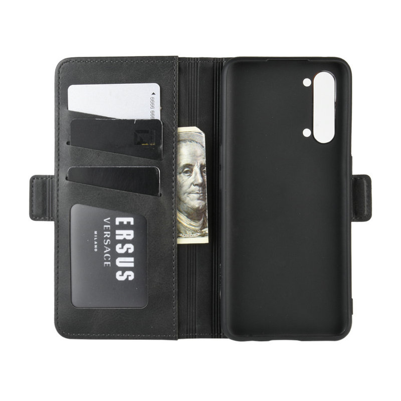 Portemonnee hoesje voor oppo reno 3 reno 3 voor oppo reno 3 pro reno 3 pro dubbele flip leren telefoonhoes capa etui fundas>