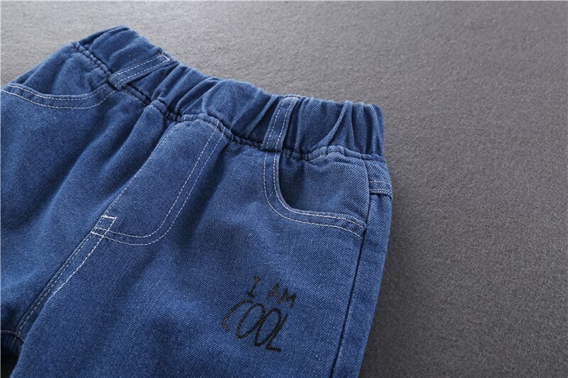 Winter jongens polar fleece voering opgerolde jeans kinderen kinderen all-match warme denim broek kinderen plus fluweel dikke denim broek