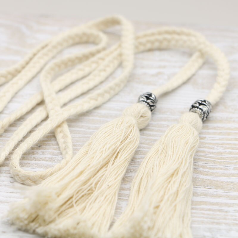 1.2 mfashion accessoarer gardin hängande boll ram gardin spänne tofs ett bandage: Artikel 2 beige