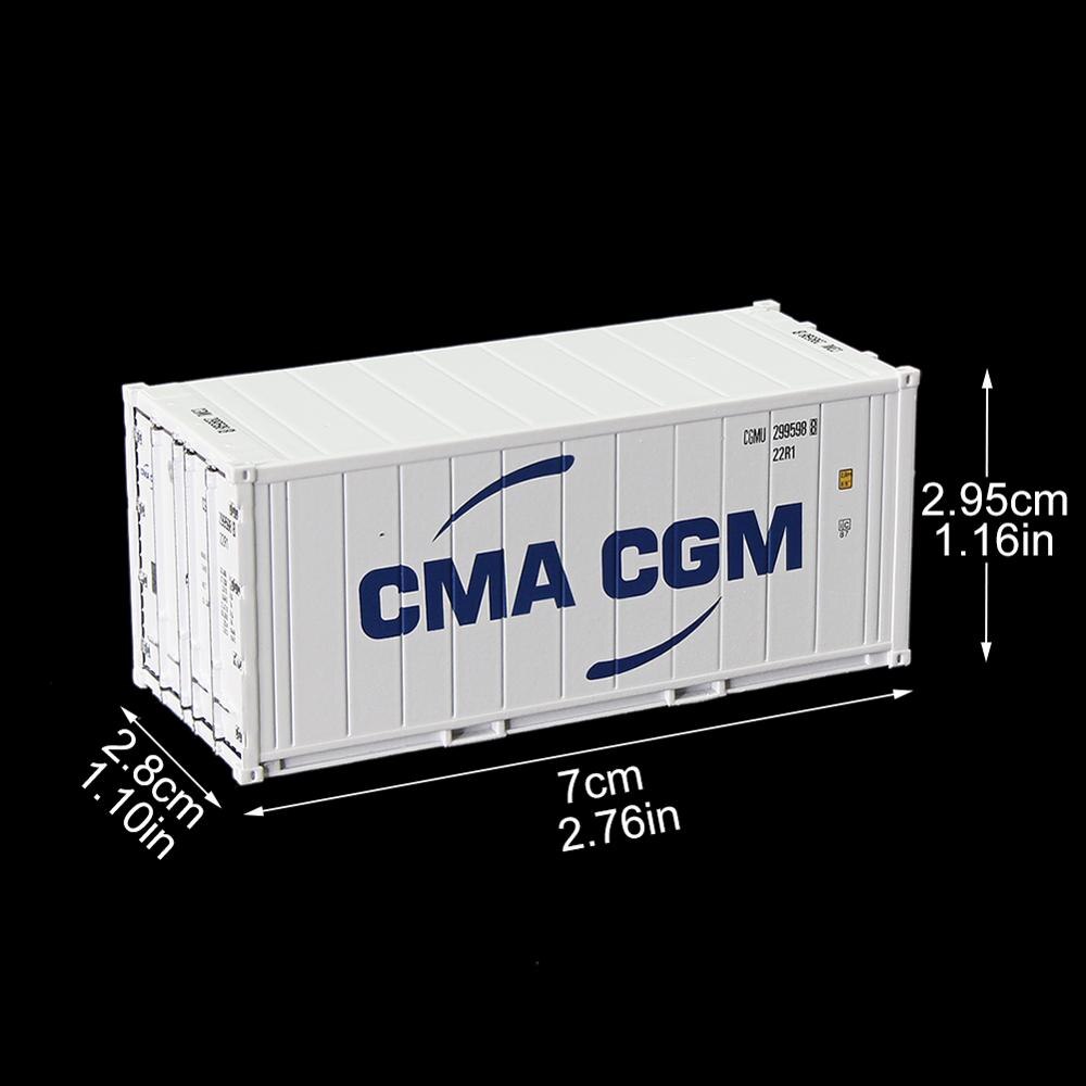 Refrigerante de cubo alto, escala HO, 20 pies, 1:87, 20 pies, contenedor Reefer C8727