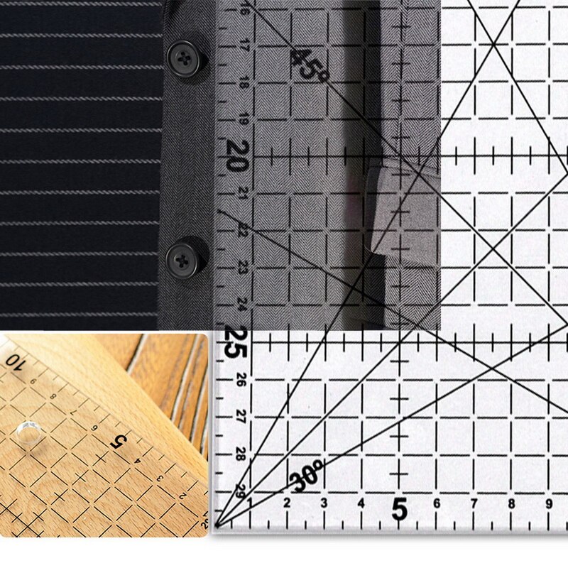Sewing Ruler Portable Sewing Measuring Tailor Craft Tool#1
