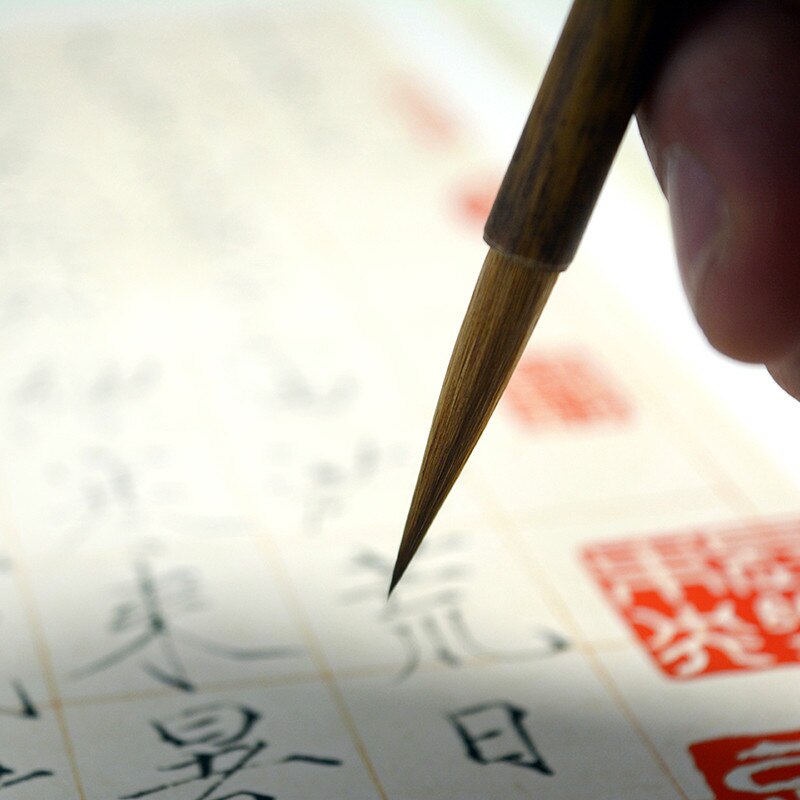 Chinese Painting Calligraphy Pen 3pcs/set Weasel Hair Brush Pen Adult Chinese Painting Fine Line Calligraphy Brushes Tinta China