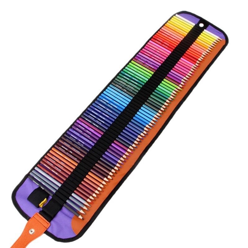 36/48/50/72 farben Wasser Löslich Farbe Blei Pinsel Bleistift Hand-gemalt Bausatz C90C