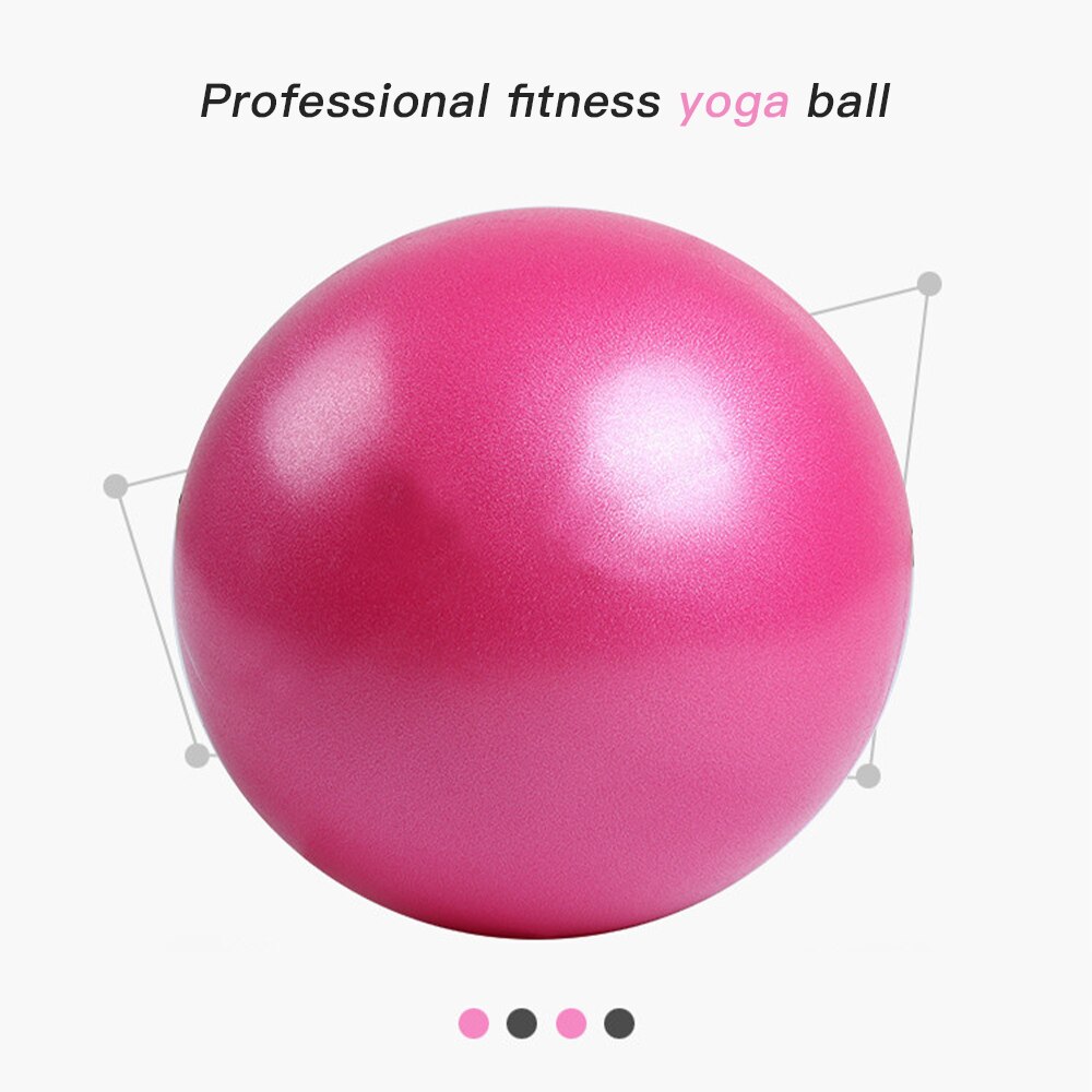 25cm anti-druck-balancebälle für fitnessgeräte, yoga-übungen, heimtrainer, mini-yogabälle, pilates-trainingsbälle