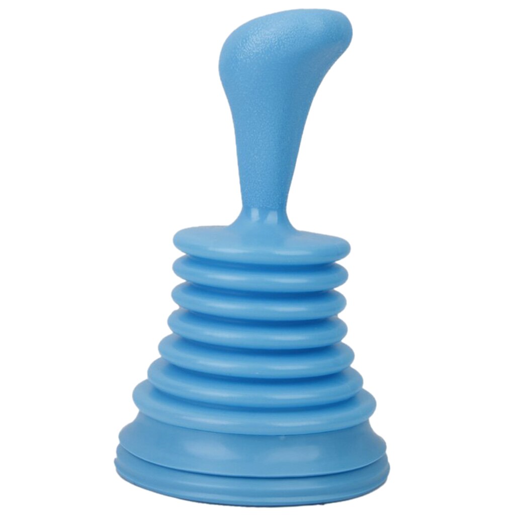 Toiletontstopper keukenafvoer ontstopper reiniger blauw